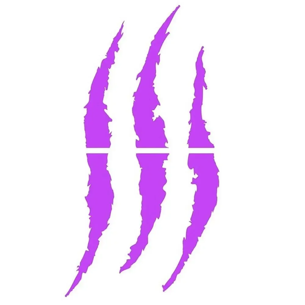 Pink Claw Scratch Graphic Universal Car Truck SUV Decal Monster Vinyl Sticker